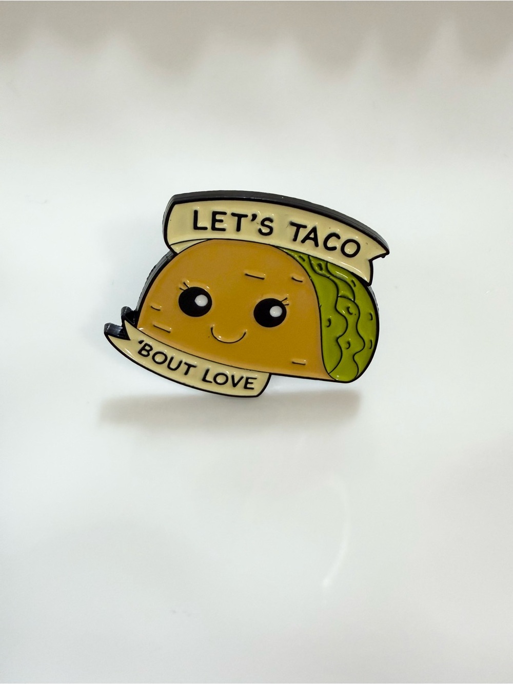 Lets Taco Bout Love Taco Pin New fun brooch pin jewelry gift love